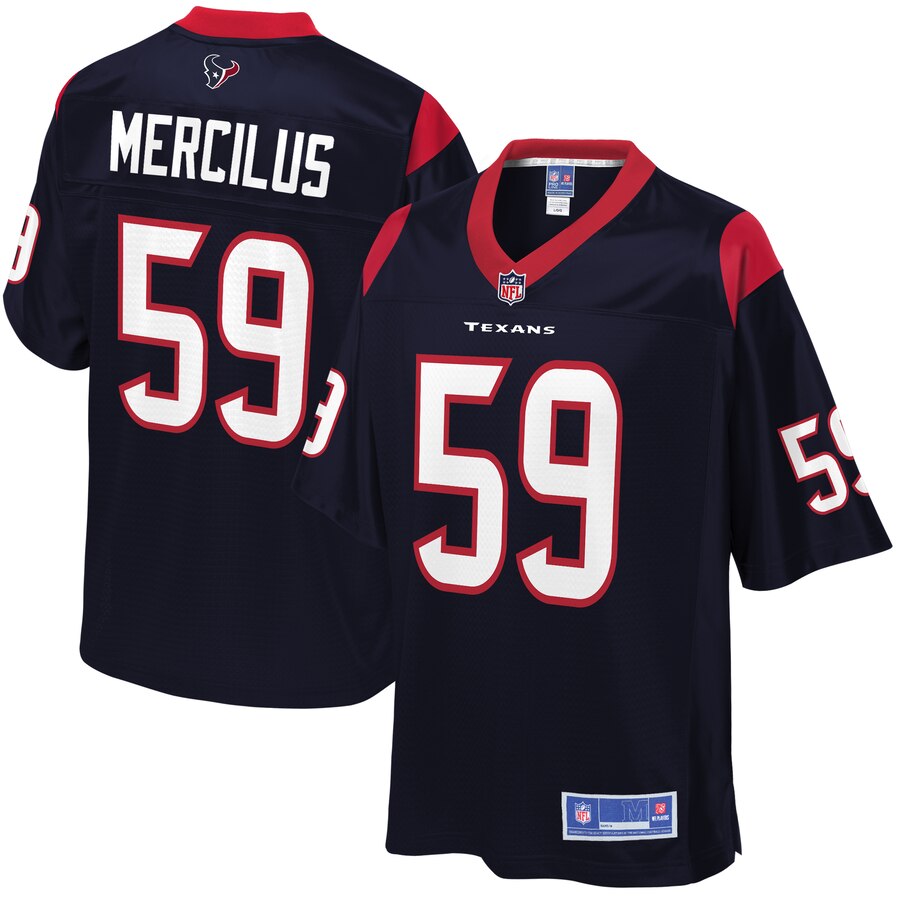 NFL Pro Line Men's Houston Texans Whitney Mercilus Team Color Jersey