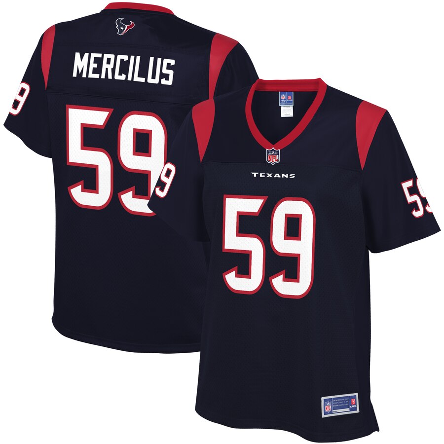 NFL Pro Line Women's Houston Texans Whitney Mercilus Team Color Jersey