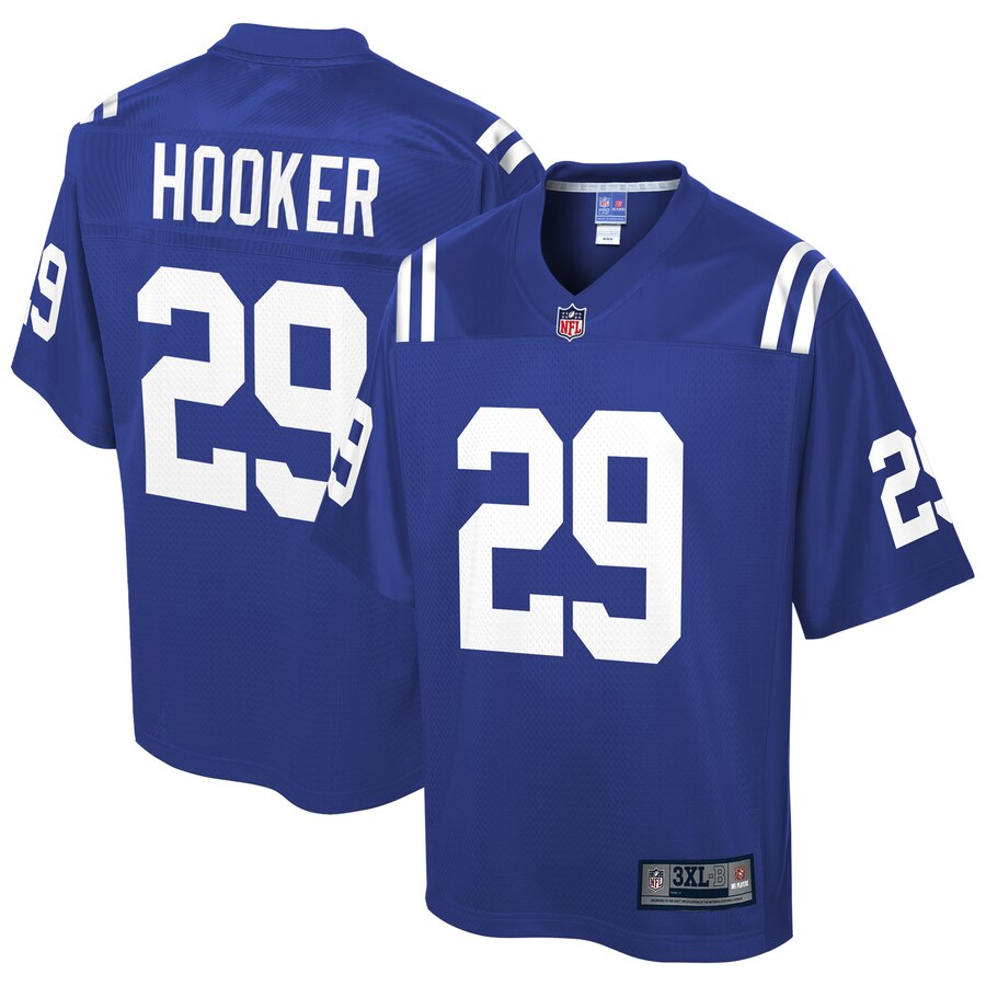 Men's Indianapolis Colts Malik Hooker NFL Pro Line Royal Big & Tall Player Jersey