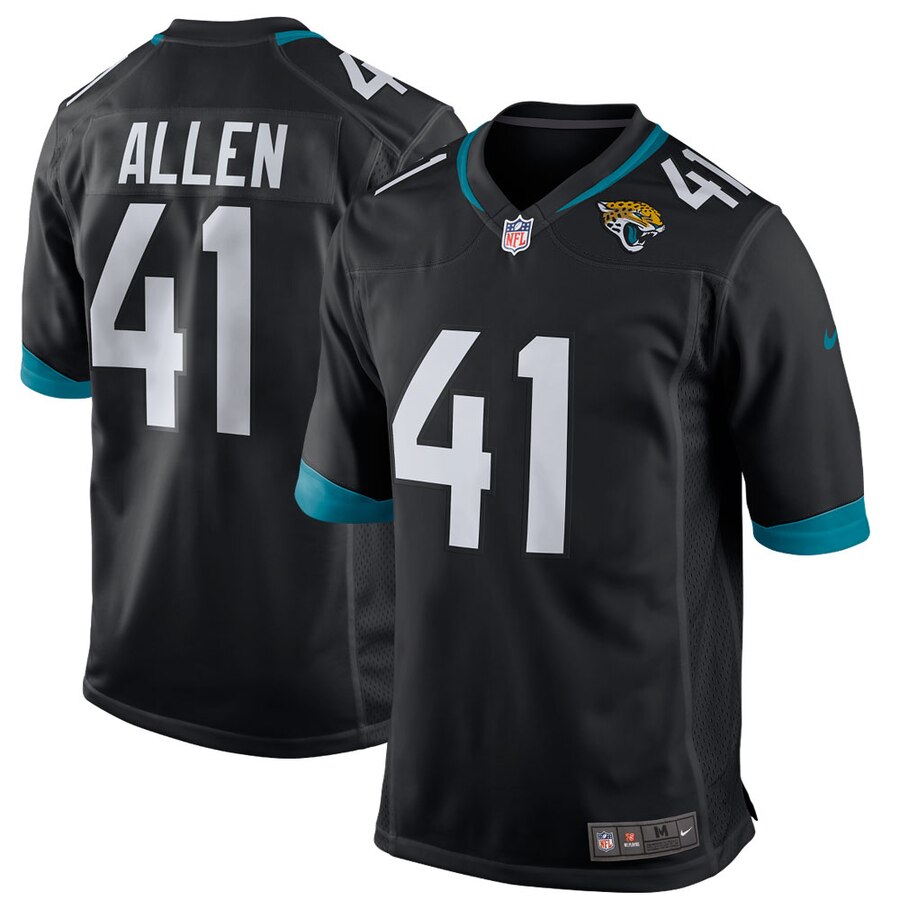 Josh Allen Jacksonville Jaguars Nike 2019 NFL Draft First Round Pick Game Jersey