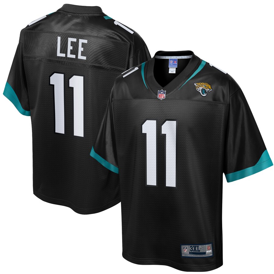 Men's Jacksonville Jaguars Marqise Lee NFL Pro Line Black Big & Tall Team Player Jersey