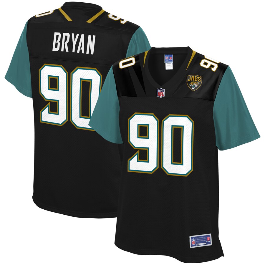 Women's Jacksonville Jaguars Taven Bryan NFL Pro Line Black Player Jersey