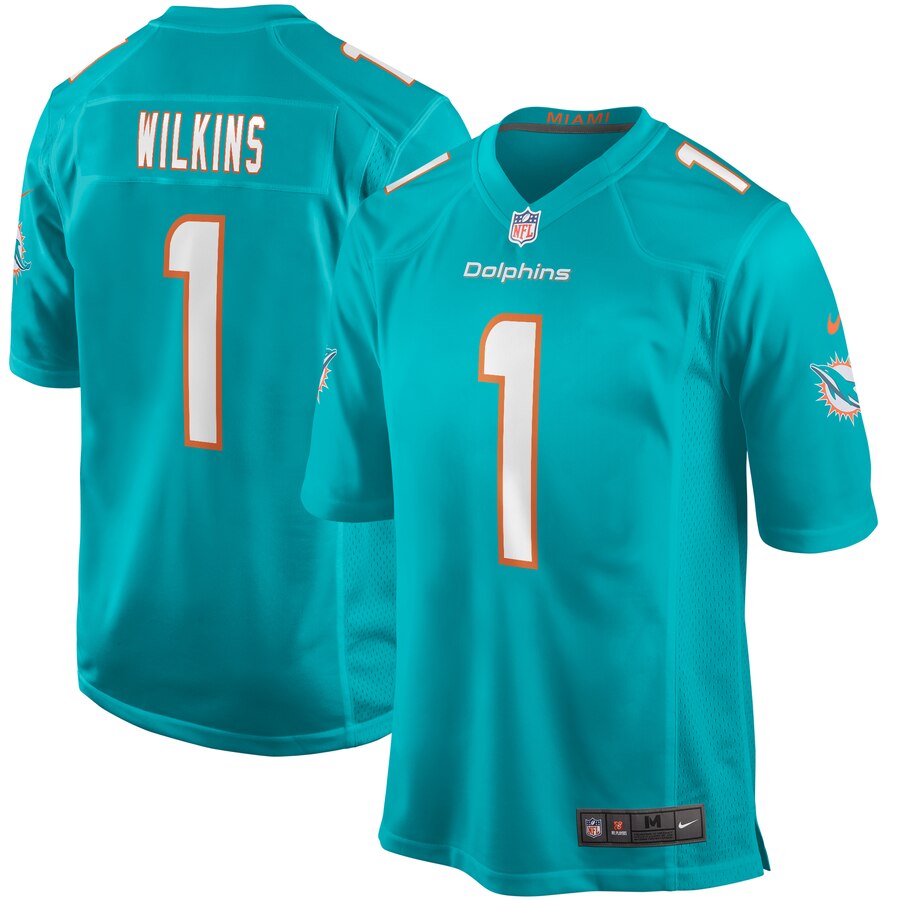 Christian Wilkins Miami Dolphins Nike 2019 NFL Draft First Round Pick Game Jersey