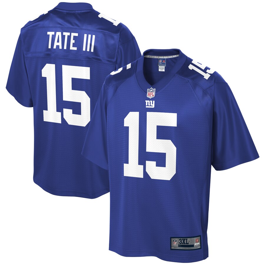 Men's New York Giants Golden Tate NFL Pro Line Royal Big & Tall Player Jersey