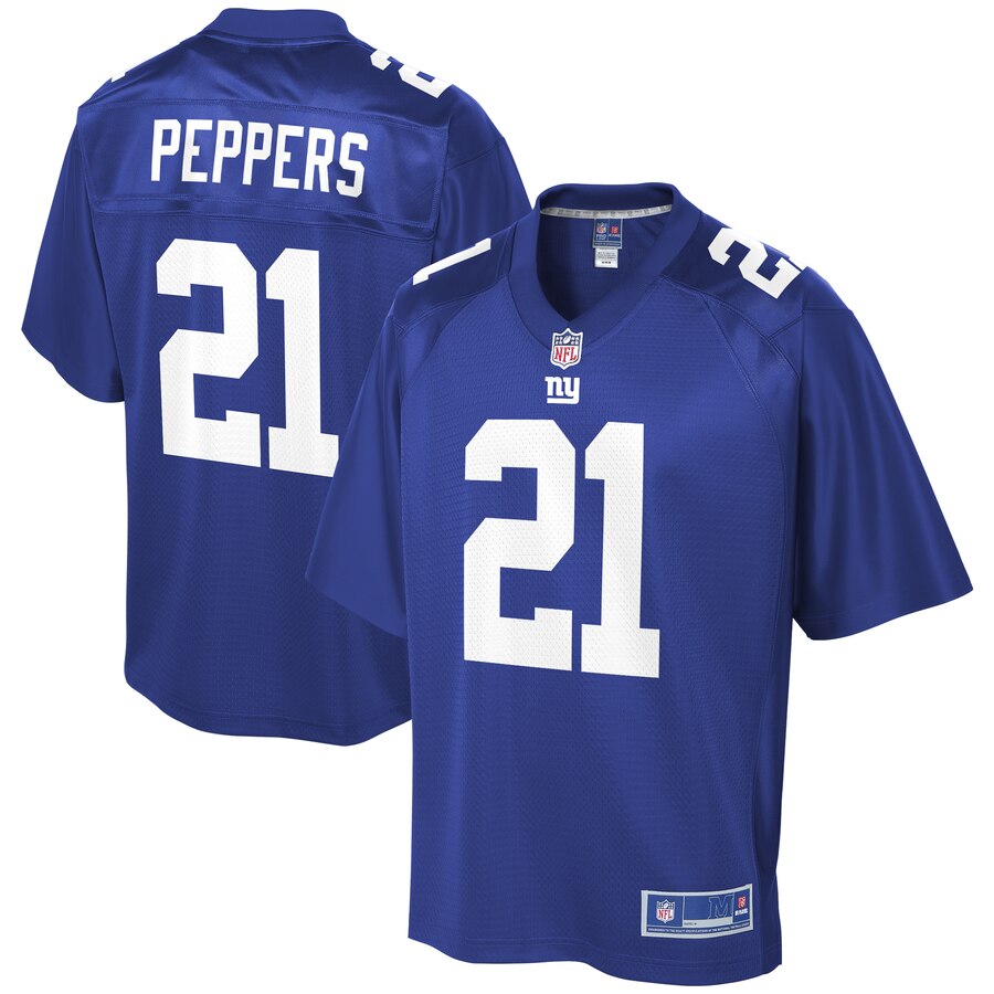 Youth New York Giants Jabrill Peppers NFL Pro Line Royal Team Player Jersey