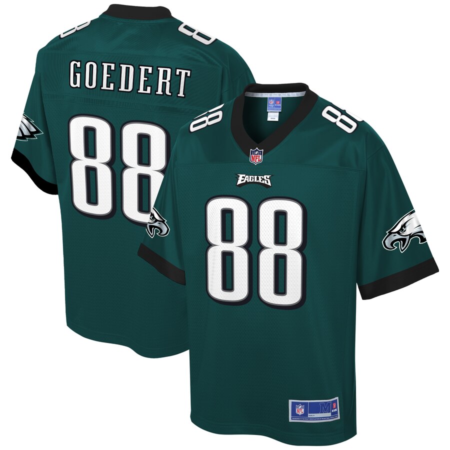 Men's Philadelphia Eagles Dallas Goedert NFL Pro Line Midnight Green Player Jersey