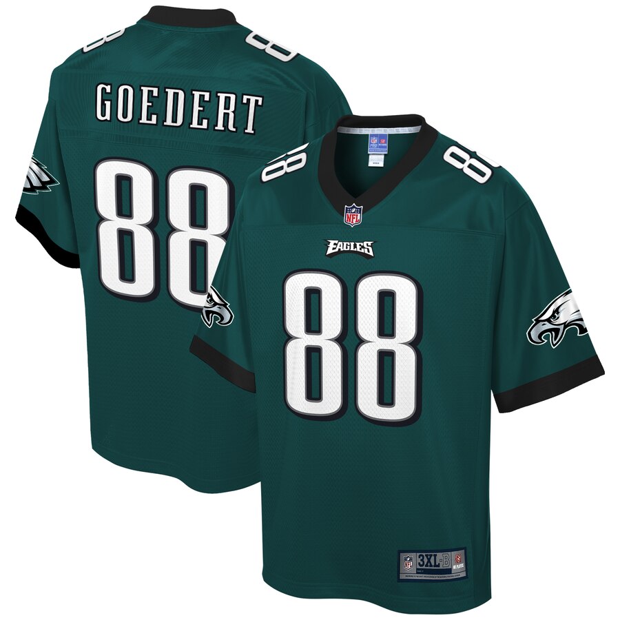 Men's Philadelphia Eagles Dallas Goedert NFL Pro Line Midnight Green Big & Tall Player Jersey