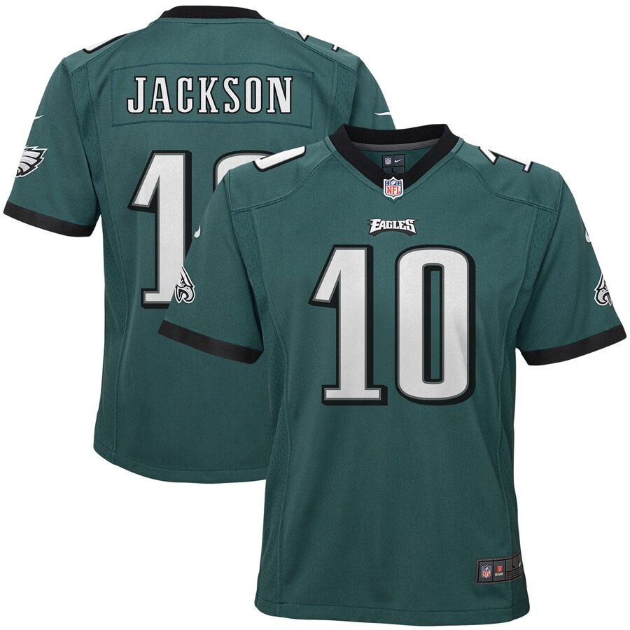 Youth Philadelphia Eagles DeSean Jackson Nike Midnight Green Player Game Jersey