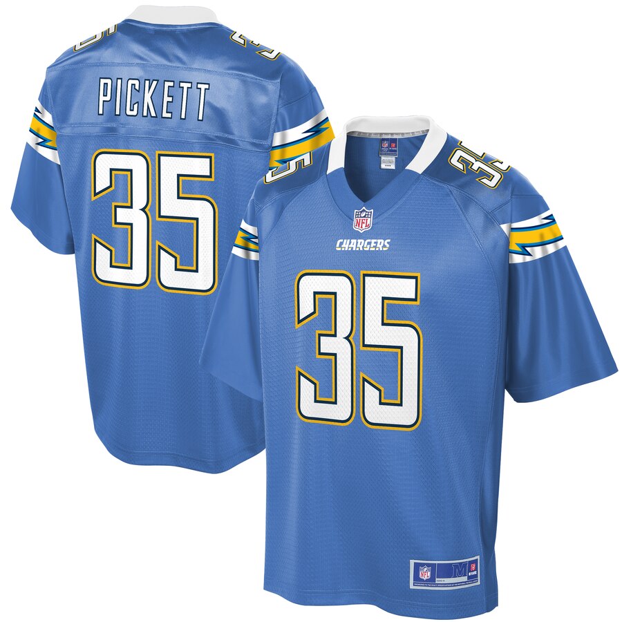 Men's Los Angeles Chargers Adarius Pickett NFL Pro Line Powder Blue Alternate Player Jersey