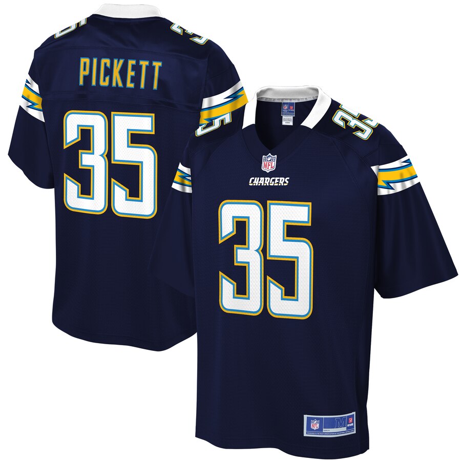 Men's Los Angeles Chargers Adarius Pickett NFL Pro Line Navy Player Jersey