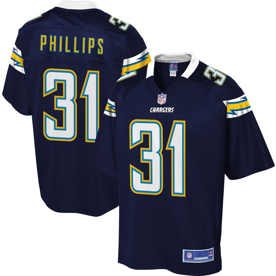 Youth Los Angeles Chargers Adrian Phillips NFL Pro Line Team Color Game Jersey