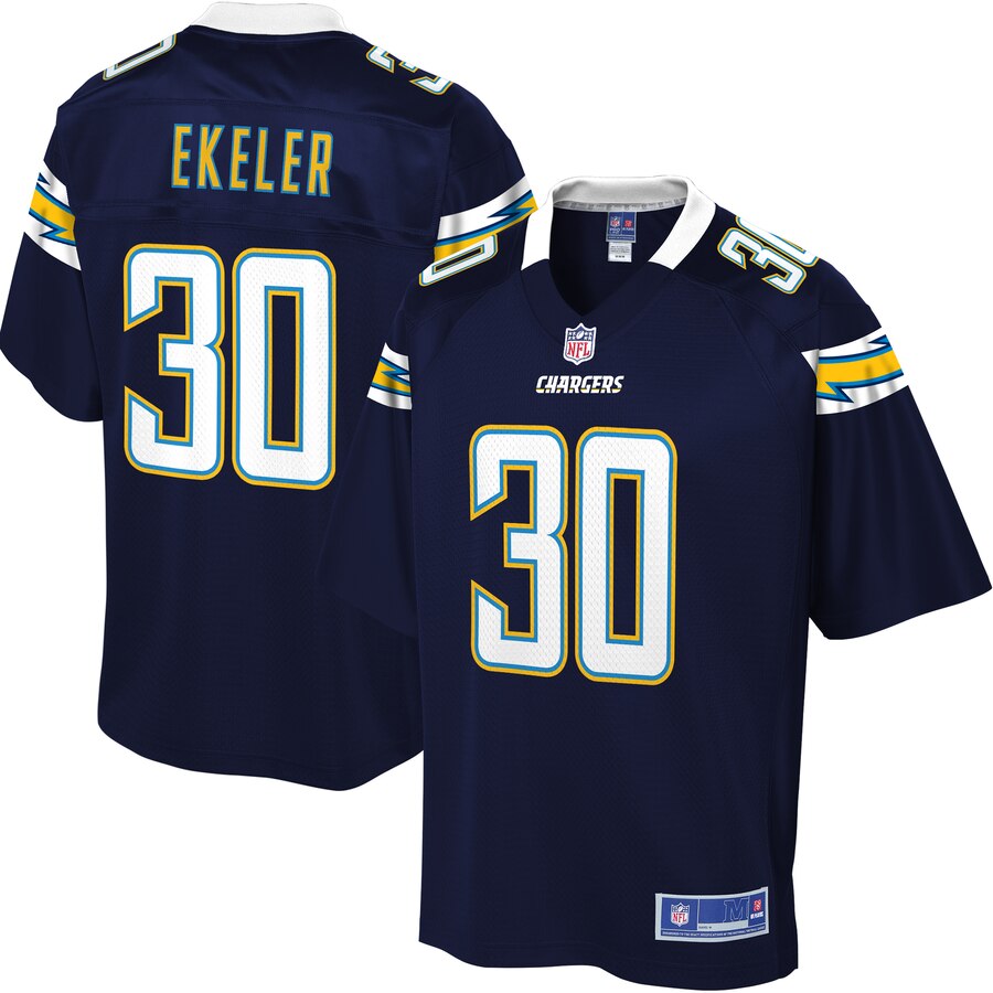 Men's Los Angeles Chargers Austin Ekeler NFL Pro Line Navy Big & Tall Jersey