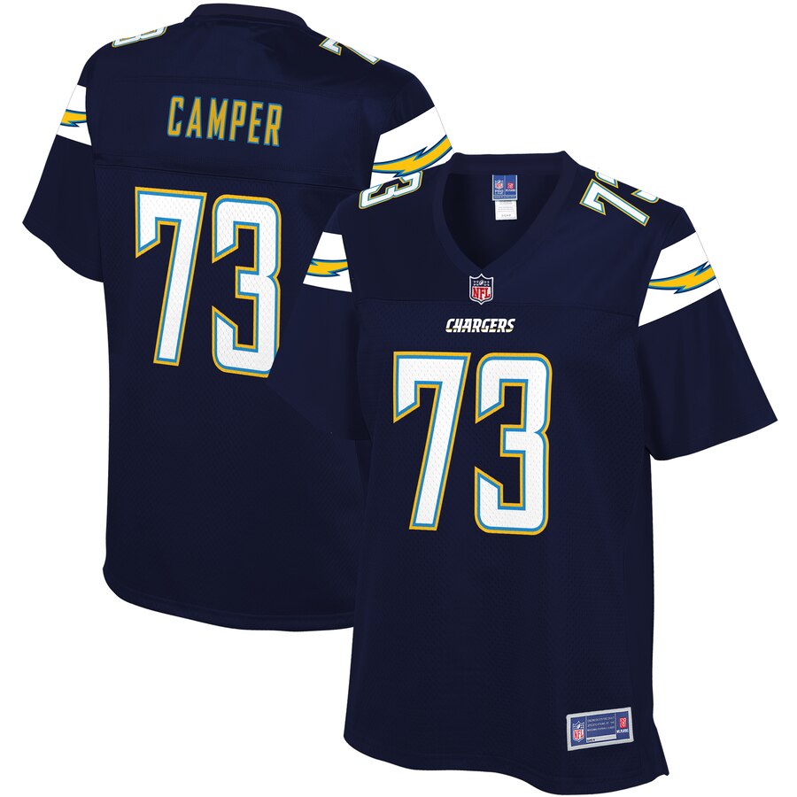 Women's Los Angeles Chargers Blake Camper NFL Pro Line Navy Team Player Jersey