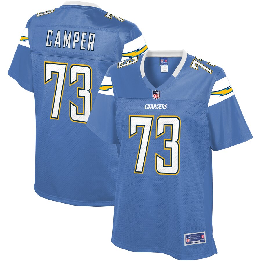 Women's Los Angeles Chargers Blake Camper NFL Pro Line Powder Blue Alternate Team Player Jersey