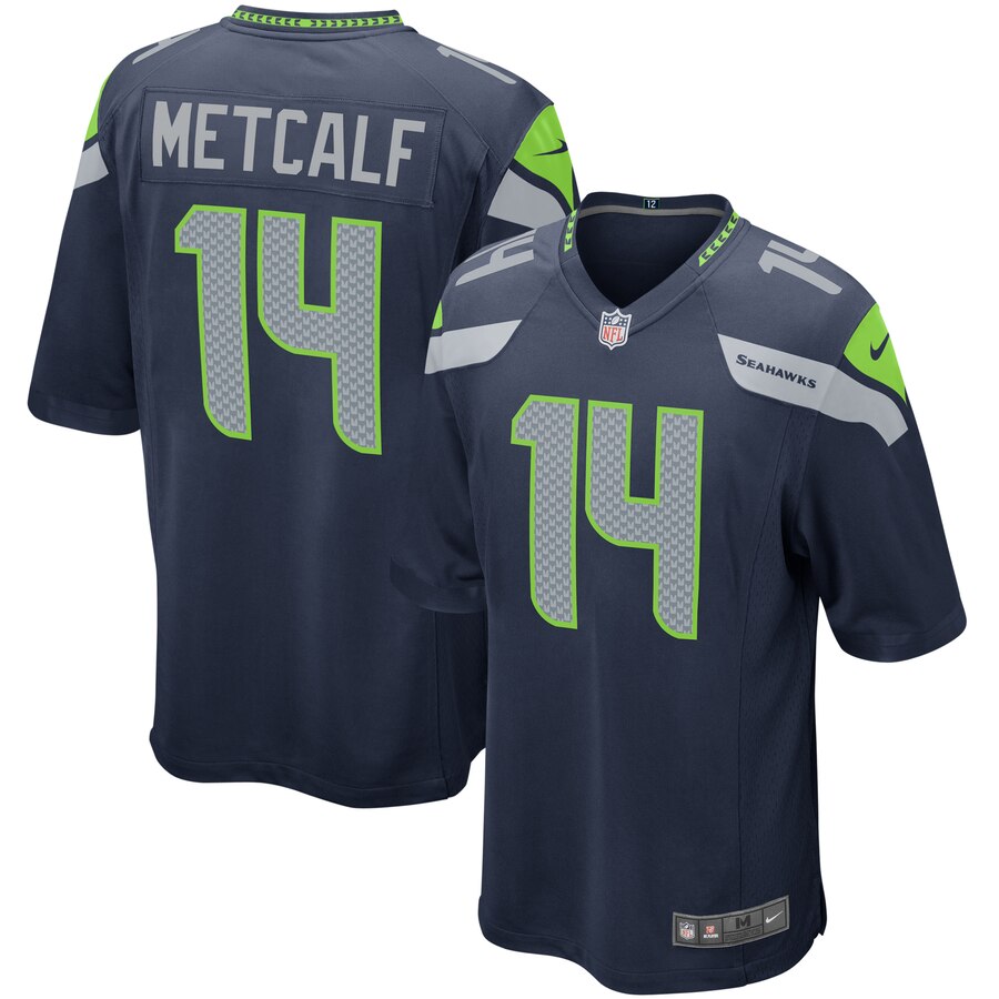 DK Metcalf Seattle Seahawks Nike Game Jersey