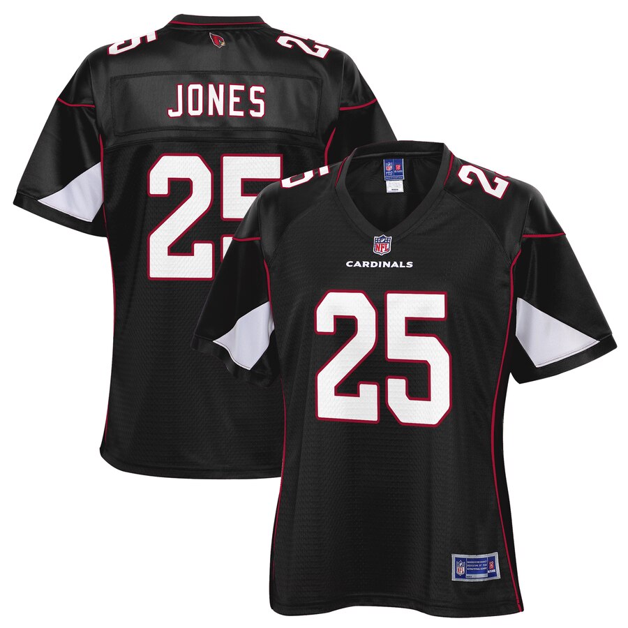 Women's Arizona Cardinals Chris Jones NFL Pro Line Black Alternate Team Player Jersey