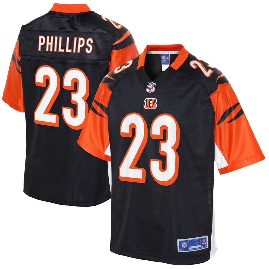 Men's Cincinnati Bengals Darius Phillips NFL Pro Line Black Big & Tall Player Jersey