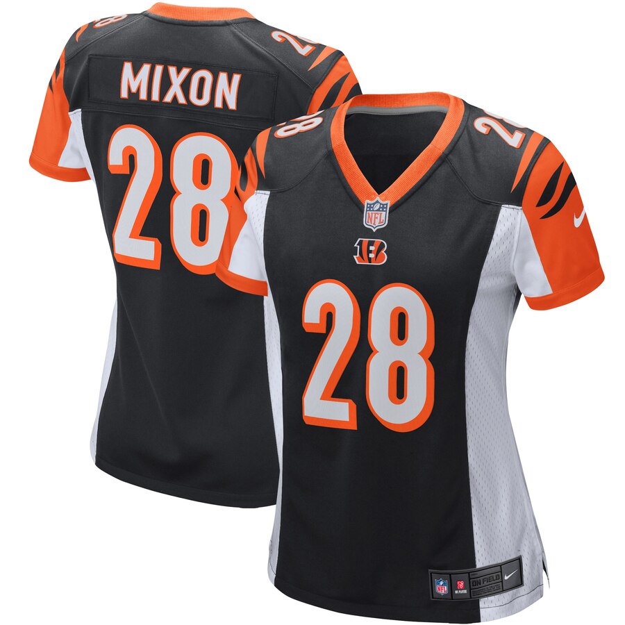 Women's Cincinnati Bengals Joe Mixon Nike Black Game Jersey