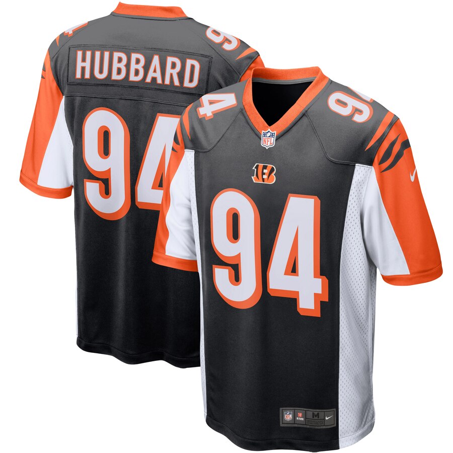 Men's Cincinnati Bengals Sam Hubbard Nike Black Game Player Jersey