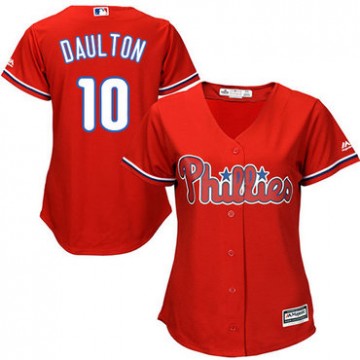 Women Philadelphia Phillies Jersey Darren Daulton Alternate Red