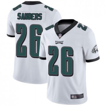 Eagles Miles Sanders Jersey White 26 Youth's Limited Vapor Untouchable