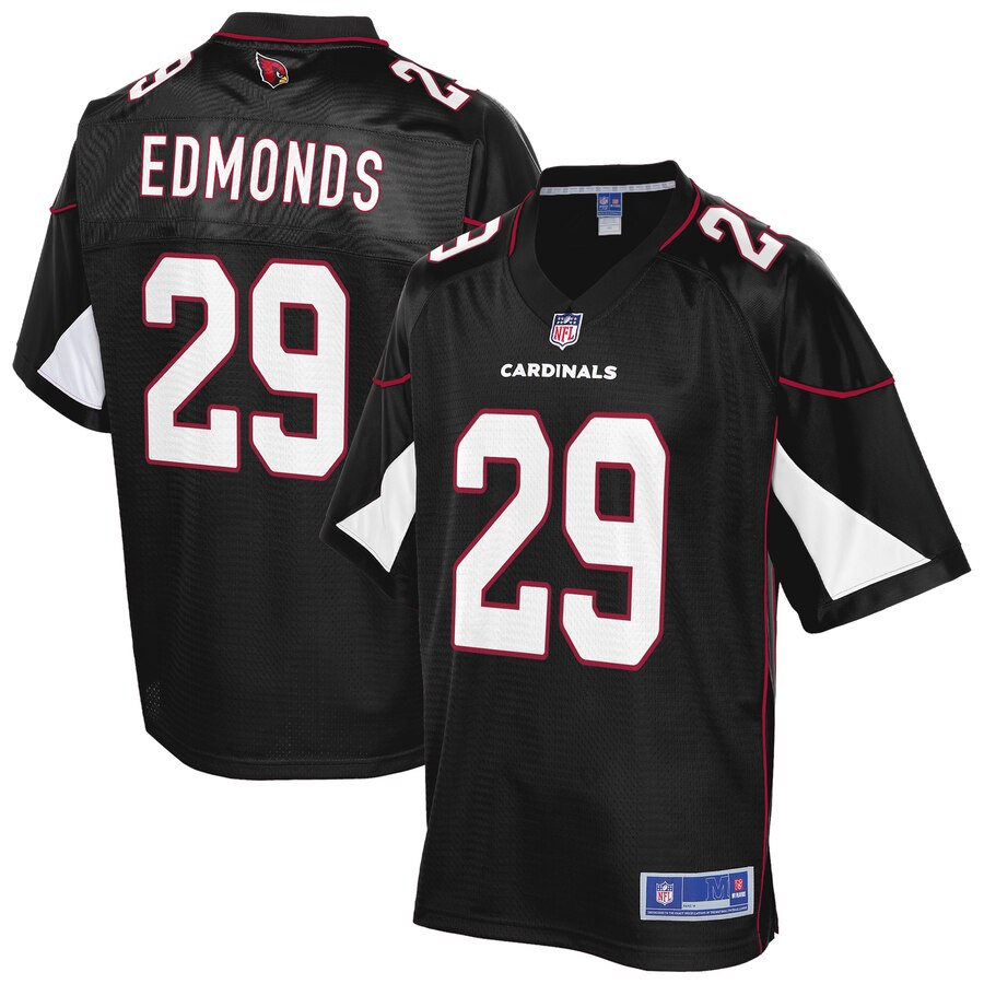 Men's Arizona Cardinals Chase Edmonds NFL Pro Line Black Alternate Player Jersey