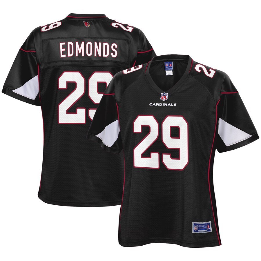 Women's Arizona Cardinals Chase Edmonds NFL Pro Line Black Alternate Player Jersey