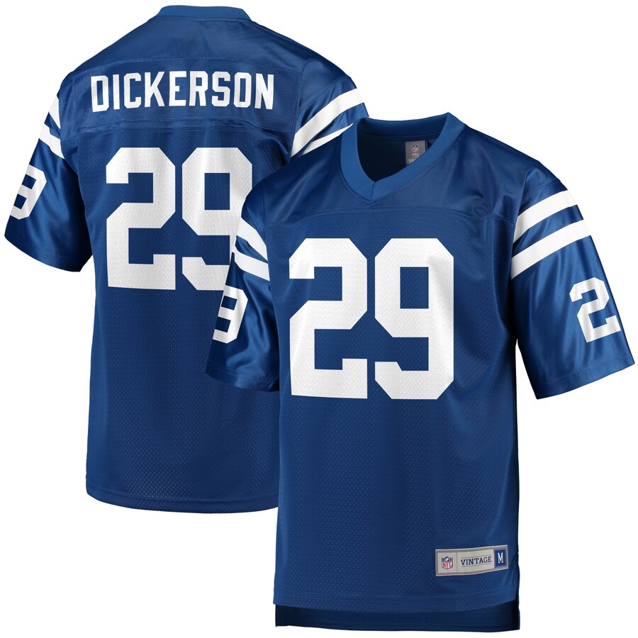 Men's Indianapolis Colts Eric Dickerson NFL Pro Line Royal Retired Player Jersey