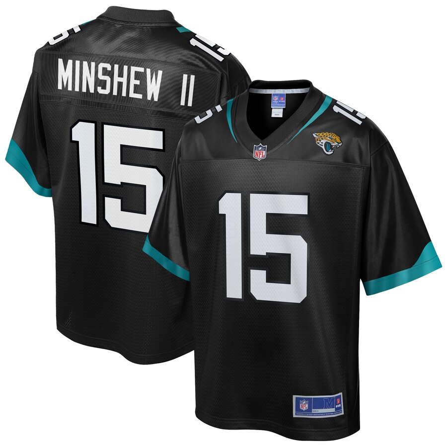 Men's Jacksonville Jaguars Gardner Minshew II NFL Pro Line Black Player Jersey