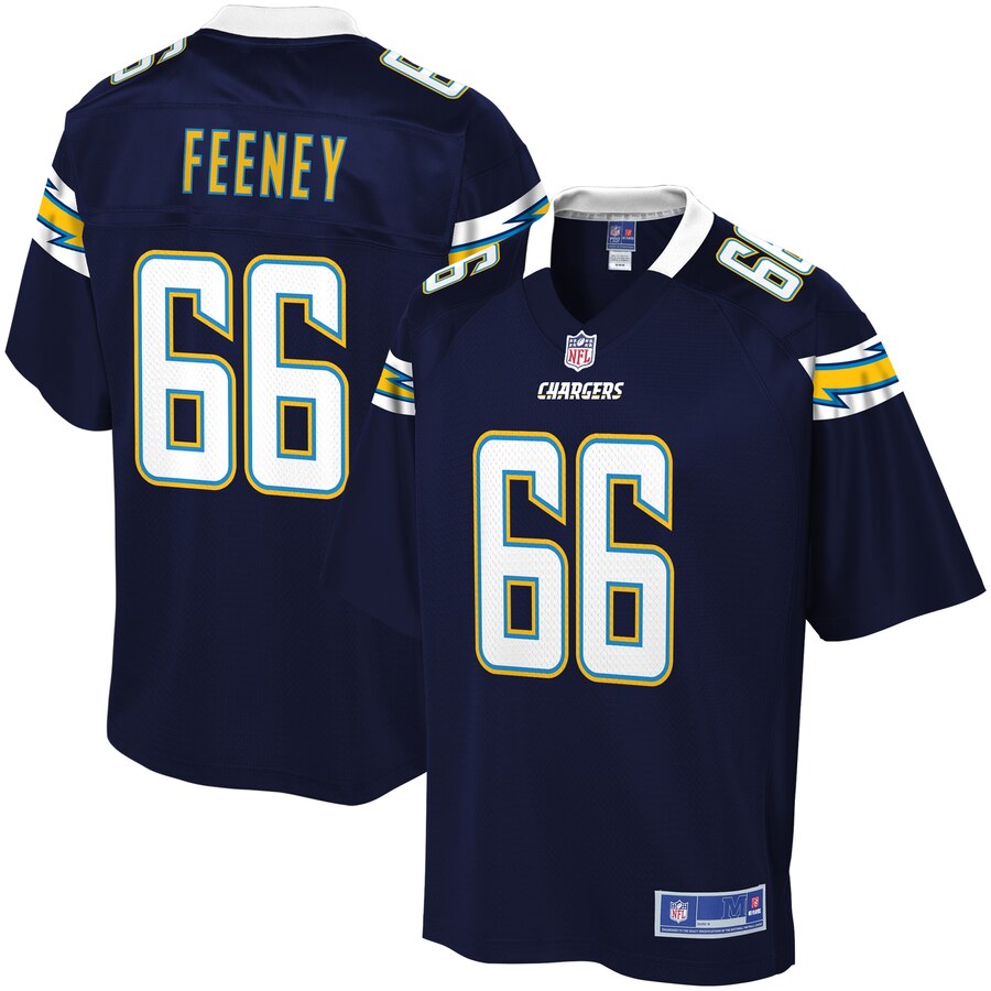 Youth Los Angeles Chargers Dan Feeney NFL Pro Line Navy Team Color Player Jersey