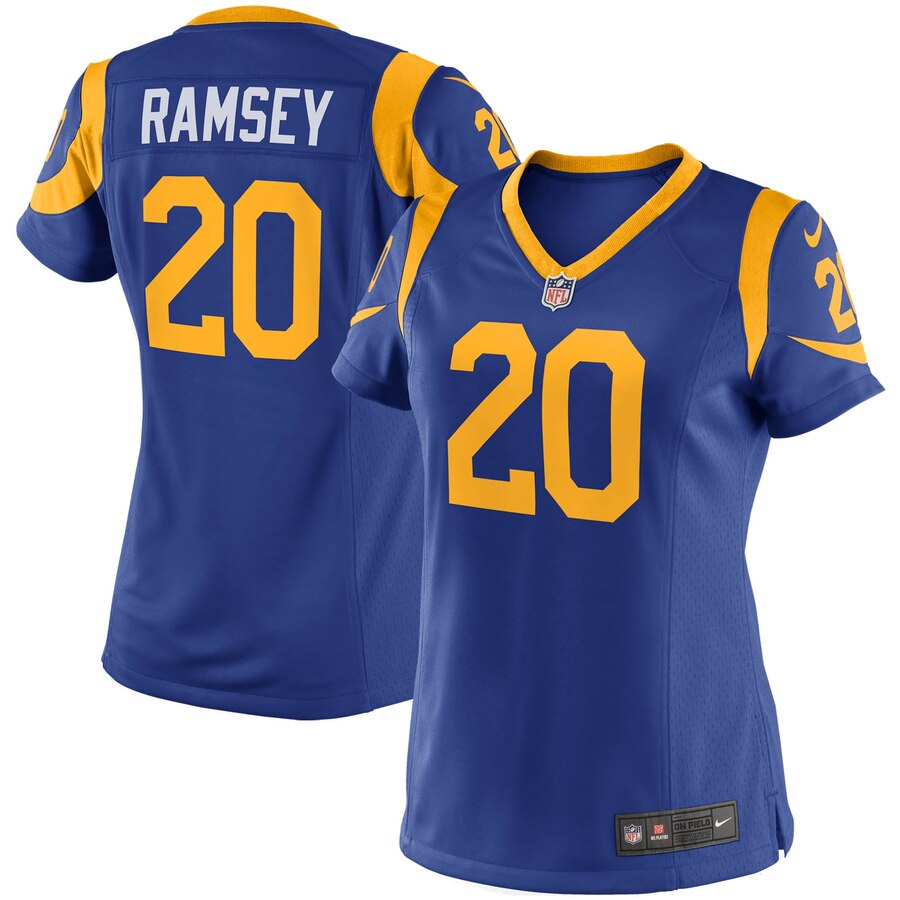 Women's Los Angeles Rams Jalen Ramsey Nike Royal Game Jersey