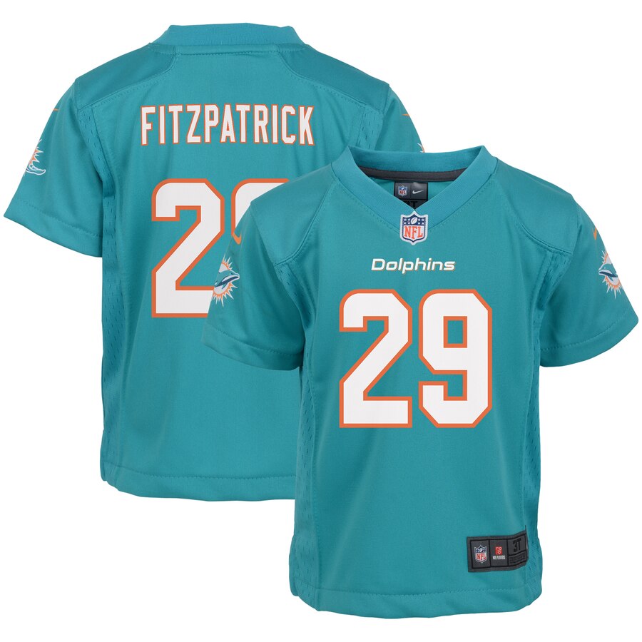 Preschool Miami Dolphins Minkah Fitzpatrick Nike Aqua Game Jersey