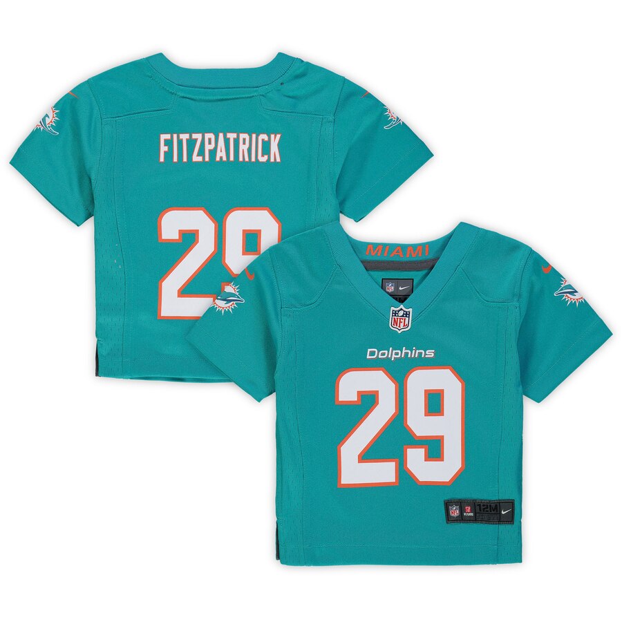 Infant Miami Dolphins Minkah Fitzpatrick Nike Aqua Game Jersey