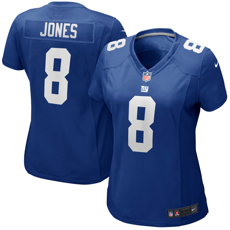 Women's New York Giants Daniel Jones Nike Royal Game Jersey