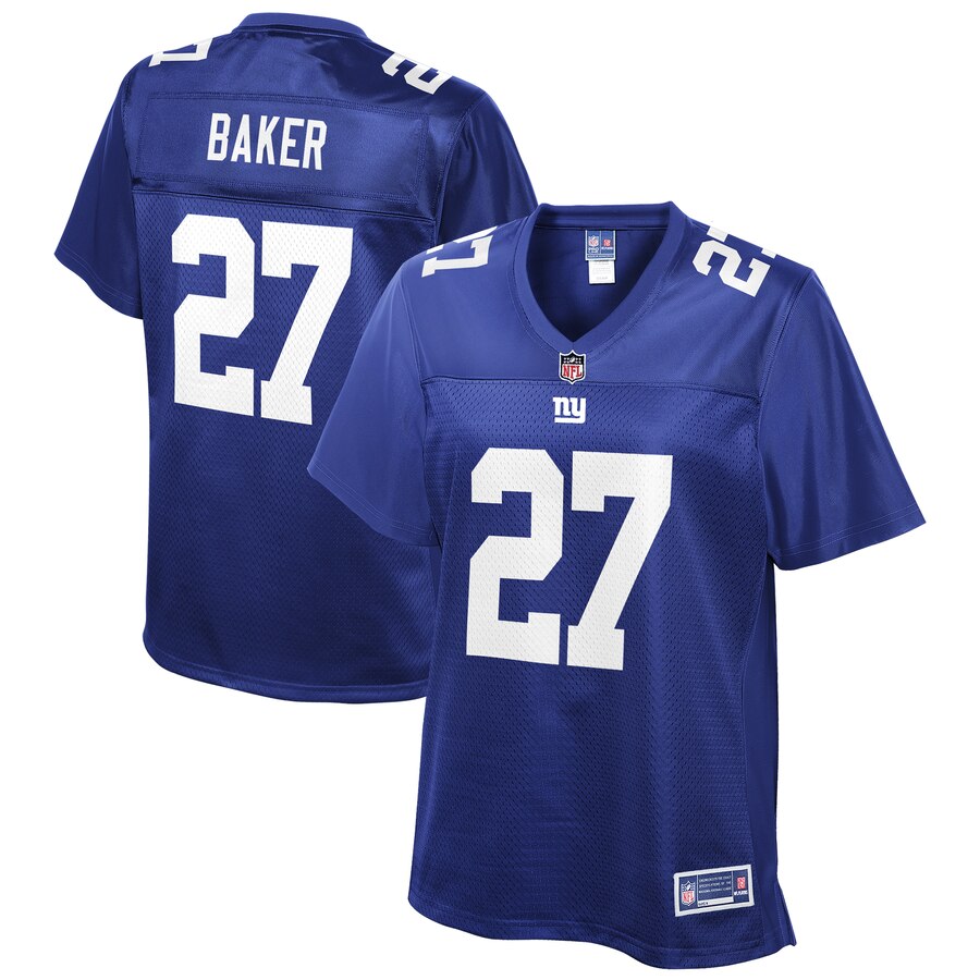 Women's New York Giants Deandre Baker NFL Pro Line Royal Player Jersey