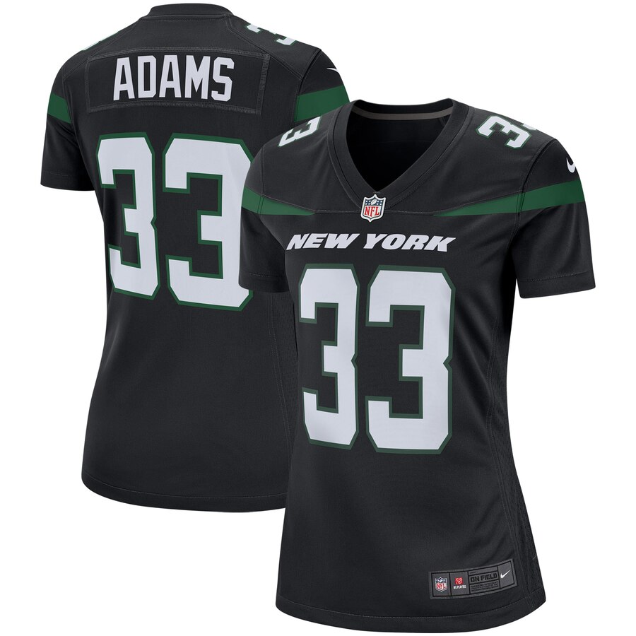 Women's New York Jets Jamal Adams Nike Black Game Jersey