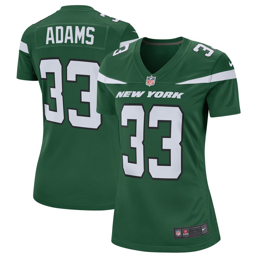 Women's New York Jets Jamal Adams Nike Gotham Green Game Jersey