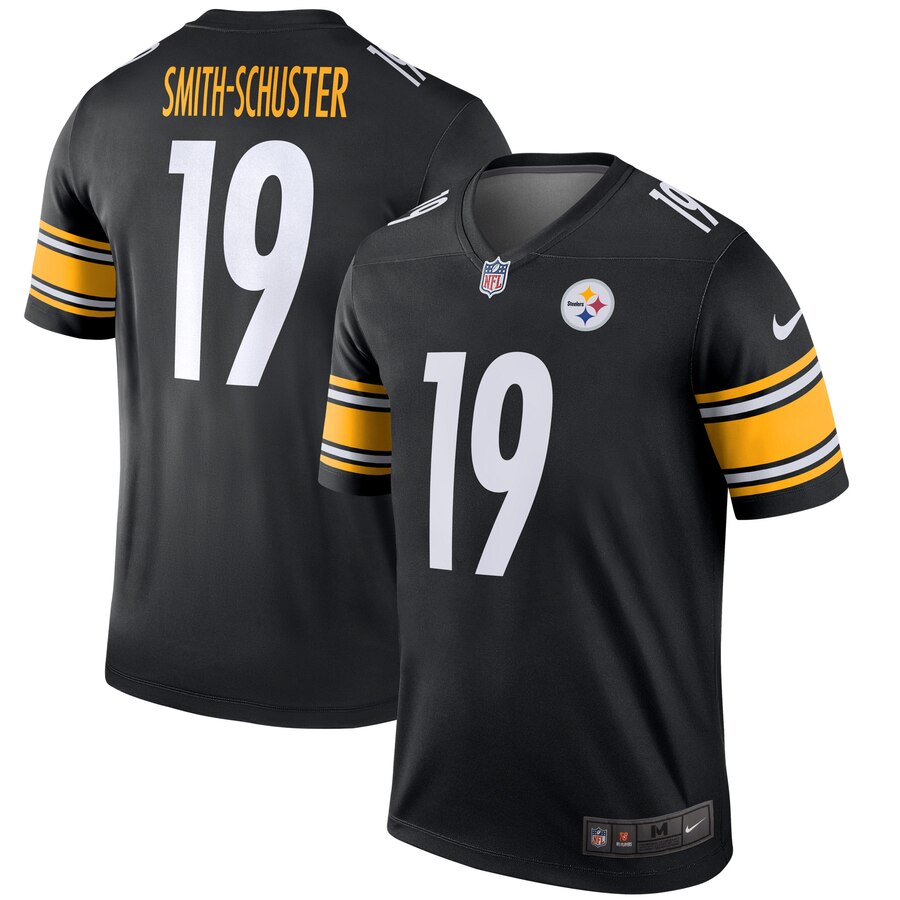 Men's Pittsburgh Steelers JuJu Smith-Schuster Nike Black Legend Jersey