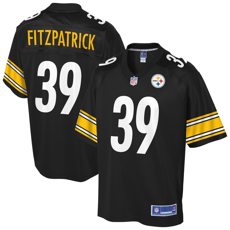 Men's Pittsburgh Steelers Minkah Fitzpatrick NFL Pro Line Black Player Jersey