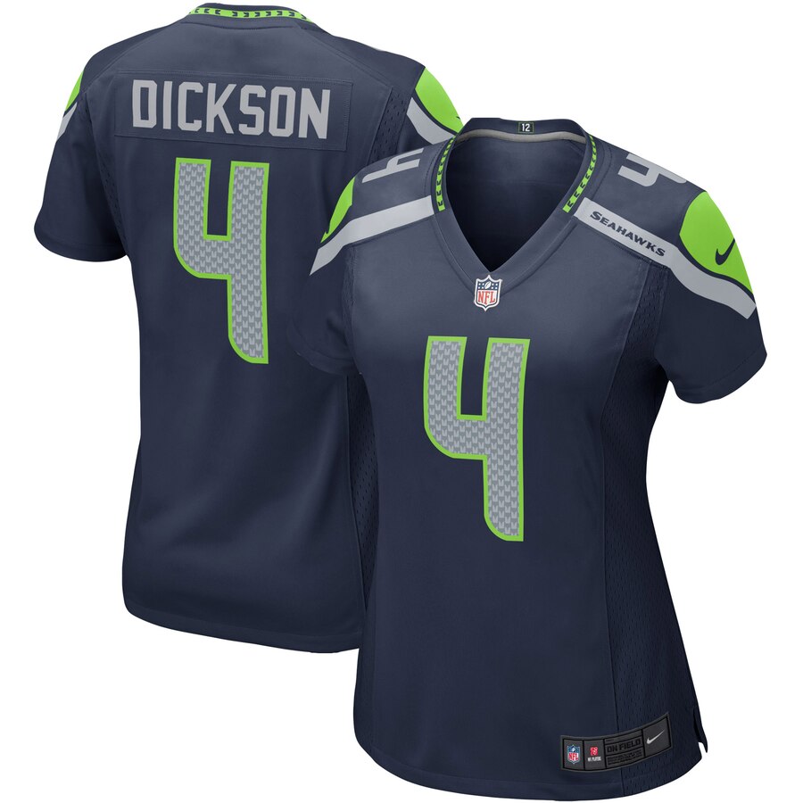 Women's Seattle Seahawks Michael Dickson Nike Navy Game Jersey