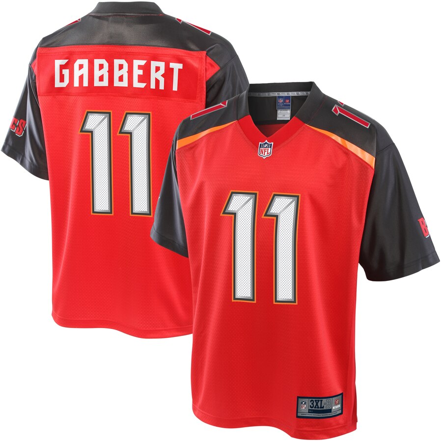 Men's Tampa Bay Buccaneers Blaine Gabbert NFL Pro Line Red Big & Tall Team Player Jersey