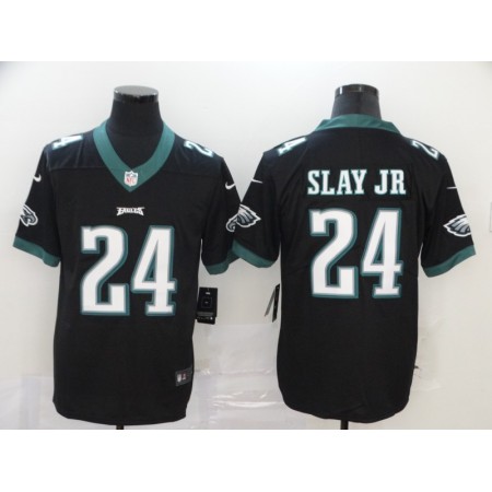 Men's Eagles Darius Slay Jr Jersey Black Limited Vapor Untouchable #24