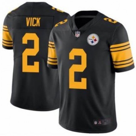 Black Michael Vick Jersey Limited Pittsburgh Steelers Color Rush Jerseys