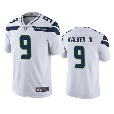 Kenneth Walker Iii Jersey Seattle Seahawks #9 White Vapor Untouchable Limited