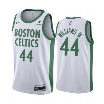 Boston Celtics #44 Jersey Robert Williams III Swingman City Edition White Revolution 30 2020-21