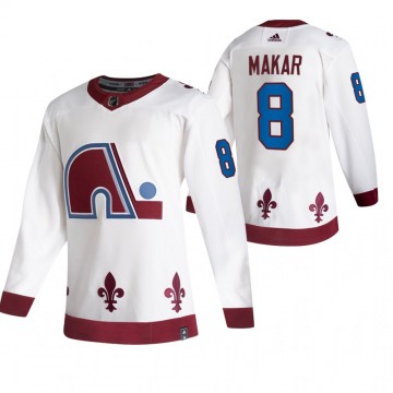 Cale Makar Jersey White Avalanche Alternate Reverse 2020-21 Retro Men