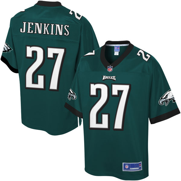 Pro Line Men's Philadelphia Eagles Malcolm Jenkins Team Color Jersey