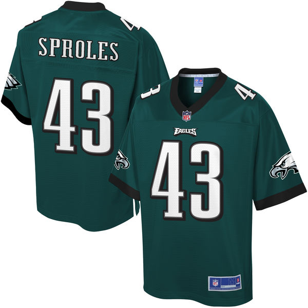 Pro Line Men's Philadelphia Eagles Darren Sproles Team Color Jersey