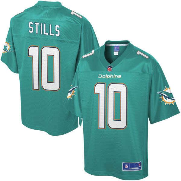 Pro Line Men's Miami Dolphins Kenny Stills Team Color Jersey