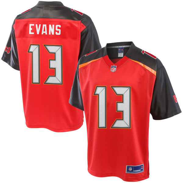 Men's Tampa Bay Buccaneers Mike Evans Pro Line Team Color Jersey